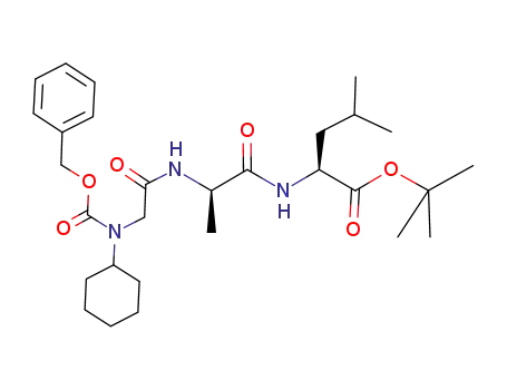 Cbz-N-(cyclohexyl)-Gly-D-Ala-L-leu-OtBu