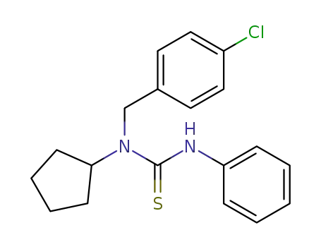N-4-chlorobenzyl-N-cyclopentyl-N'-phenylthiourea