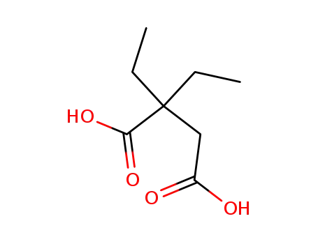 Molecular Structure of 5692-97-7 (2,2-DIETHYLSUCCINIC ACID)