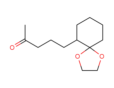 6-(4-oxopentyl)-1,4-dioxaspiro[4.5]decane