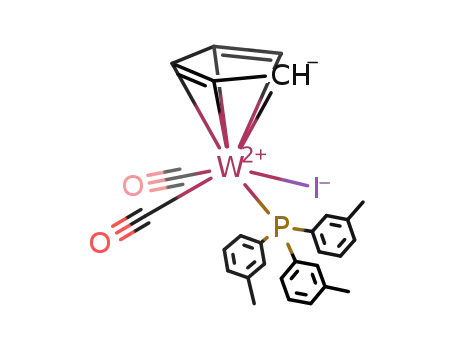 (η(5)-cyclopentadienyl)W(CO)2(P(m-tol)3)I