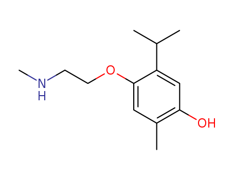 2-methyl-4-[2-(methylamino)ethoxy]-5-propan-2-ylphenol