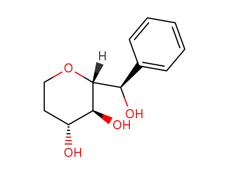(2R,3S,4R)-2-((R)-Hydroxy-phenyl-methyl)-tetrahydro-pyran-3,4-diol