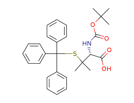 N-[(1,1-Dimethylethoxy)carbonyl]-3-[(triphenylmethyl)thio]-L-valine