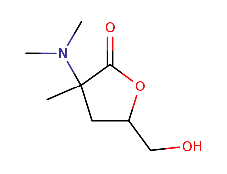 3-Dimethylamino-5-hydroxymethyl-3-methyl-dihydro-furan-2-one