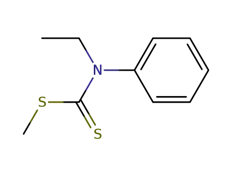 Molecular Structure of 61294-44-8 (Carbamodithioic acid, ethylphenyl-, methyl ester)