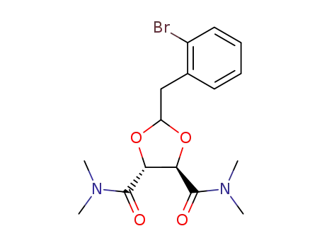 (4R,5R)-2-(2-Bromo-benzyl)-[1,3]dioxolane-4,5-dicarboxylic acid bis-dimethylamide