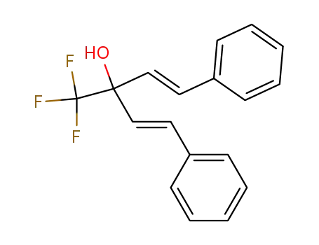 1,4-Pentadien-3-ol, 1,5-diphenyl-3-(trifluoromethyl)-
