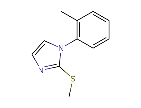 1H-Imidazole, 1-(2-methylphenyl)-2-(methylthio)-