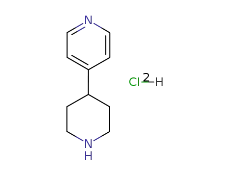 Molecular Structure of 143924-47-4 (Pyridine, 4-(4-piperidinyl)-, dihydrochloride)