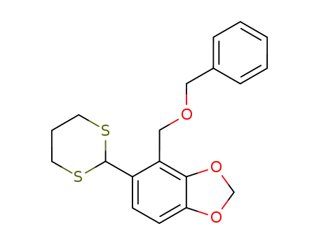 4-Benzyloxymethyl-5-[1,3]dithian-2-yl-benzo[1,3]dioxole