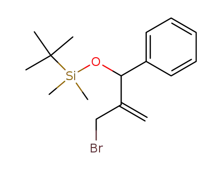 Silane,
[[2-(bromomethyl)-1-phenyl-2-propenyl]oxy](1,1-dimethylethyl)dimethyl-