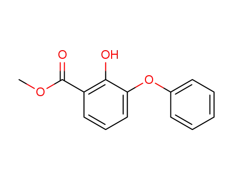 Molecular Structure of 351002-07-8 (methyl 3-phenoxy-2-hydroxybenzoate)
