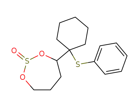 1-[(1'-phenylsulfanyl)cyclohexyl]butane-1,4-sulfite