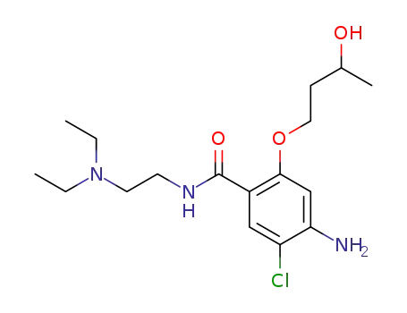 4-Amino-5-chloro-N-[2-(diethylamino)ethyl]-2-(3-hydroxybut-1-yl)oxybenzamide