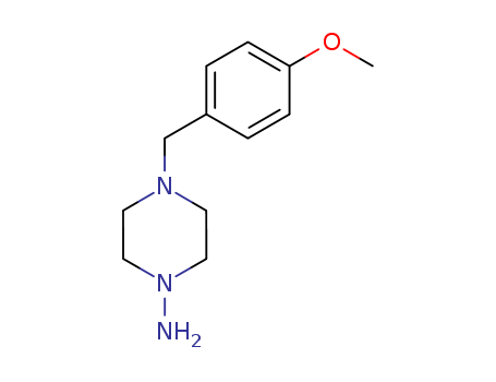 1-Piperazinamine, 4-[(4-methoxyphenyl)methyl]-
