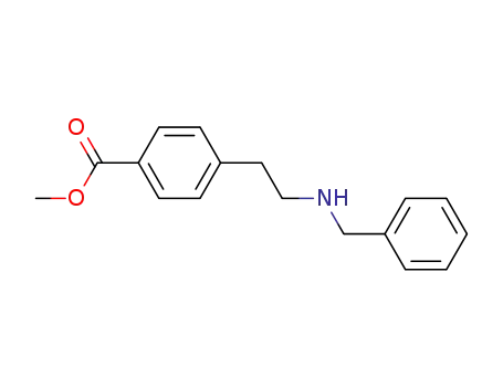methyl 4-(N-benzyl-2-aminoethyl)benzoate