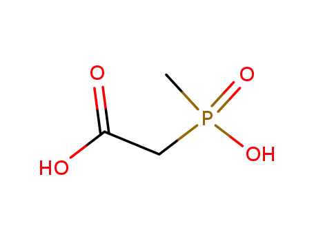 Acetic acid, (hydroxymethylphosphinyl)-