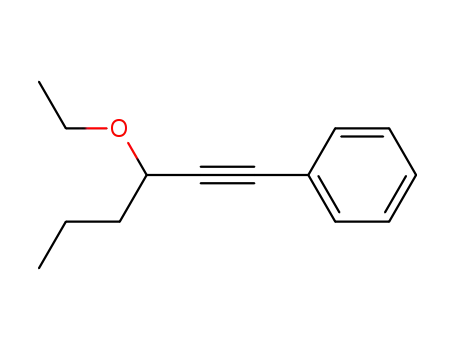 3-Ethoxy-1-phenyl-hex-1-in