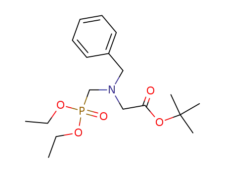 N-Benzyl-N-diethoxyphosphrylmethylglycine tert-butyl ester