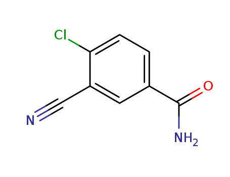 3-cyano-4-chloro-benzamide
