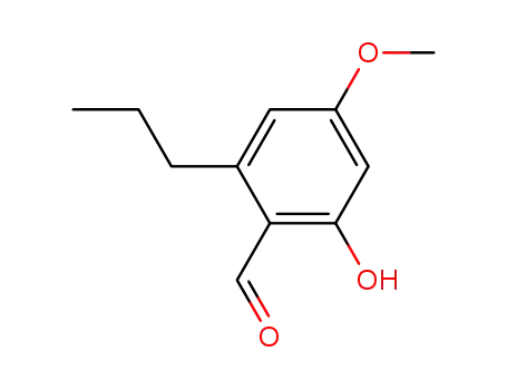 2-Hydroxy-4-methoxy-6-propyl-benzaldehyde