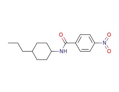 Molecular Structure of 315706-72-0 (Benzamide,4-nitro-N-(4-propylcyclohexyl)-)