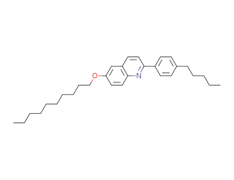 2-(4-pentylphenyl)-6-decyloxyquinoline