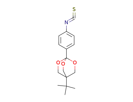 4-(t-Butyl)-1-(4-isothiocyanatophenyl)-2,6,7-trioxabicyclo(2.2.2)octane