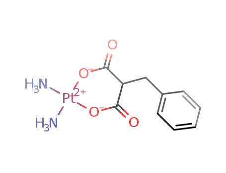 Platinum,diammine[(phenylmethyl)propanedioato(2-)-kO1,kO3]-, (SP-4-2)- (9CI)