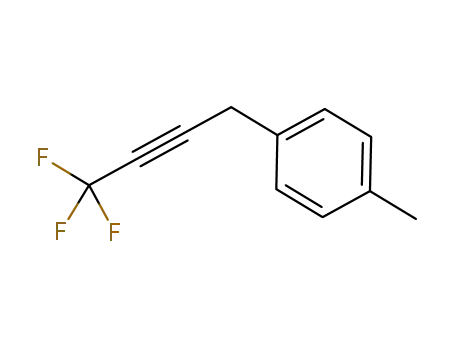 Benzene, 1-methyl-4-(4,4,4-trifluoro-2-butyn-1-yl)-