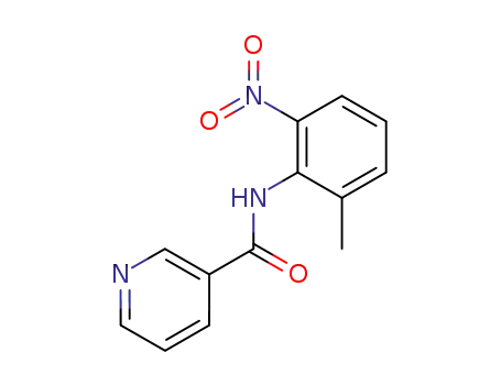 Molecular Structure of 212503-75-8 (N-nicotinoyl-2-methyl-6-nitroanilide)