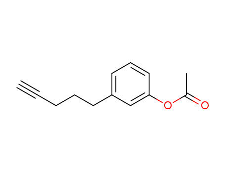 5-m-acetoxyphenylpent-1-yne