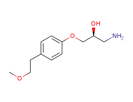 2-Propanol, 1-amino-3-[4-(2-methoxyethyl)phenoxy]-, (S)-