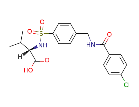 (S)-2-{4-[(4-Chloro-benzoylamino)-methyl]-benzenesulfonylamino}-3-methyl-butyric acid
