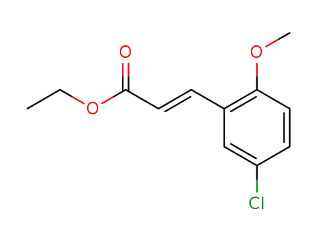 (E)-ethyl 3-(5-chloro-2-methoxyphenyl)acrylate