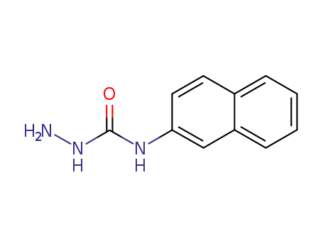 Molecular Structure of 99844-04-9 (4-(2-naphthyl)semicarbazide)