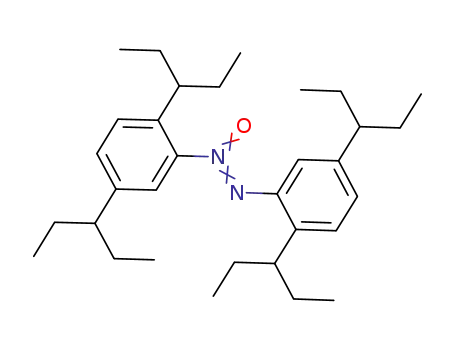 Molecular Structure of 918899-34-0 (Benzenamine,
N-[[2,5-bis(1-ethylpropyl)phenyl]oxidoimino]-2,5-bis(1-ethylpropyl)-)