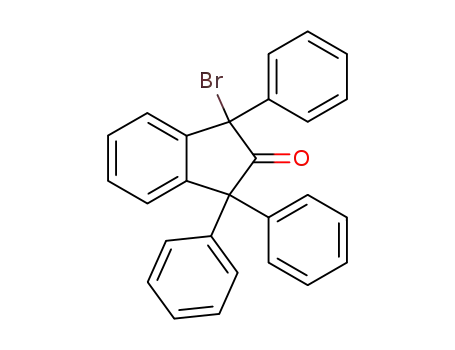 1-bromo-1,3,3-triphenylindan-2-one