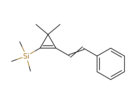 [3,3-Dimethyl-2-((E)-styryl)-cycloprop-1-enyl]-trimethyl-silane