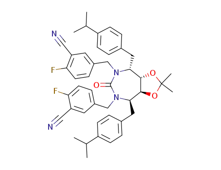 C<sub>44</sub>H<sub>46</sub>F<sub>2</sub>N<sub>4</sub>O<sub>3</sub>