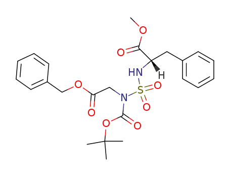 Molecular Structure of 1027948-81-7 (C<sub>24</sub>H<sub>30</sub>N<sub>2</sub>O<sub>8</sub>S)