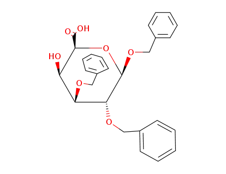 Benzyl 2-O,3-O-dibenzyl-β-D-galactopyranosiduronic acid