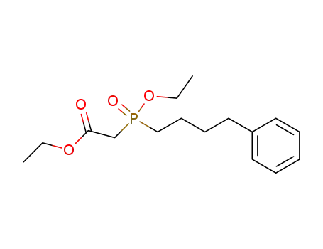 [Ethoxy-(4-phenylbutyl)phosphinyl]acetic acid, ethyl ester