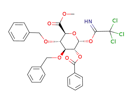 Methyl 2-O-benzoyl-3,4-di-O-benzyl-1-O-trichloroacetimidoyl-α-D-glucopyrano