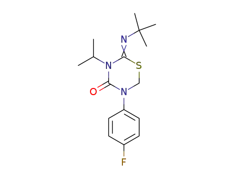 2-<i>tert</i>-butylimino-5-(4-fluoro-phenyl)-3-isopropyl-[1,3,5]thiadiazinan-4-one