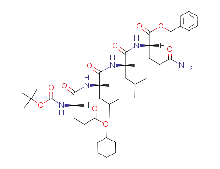 Boc-Glu(O-cHex)-Leu-Leu-Gln-OBzl