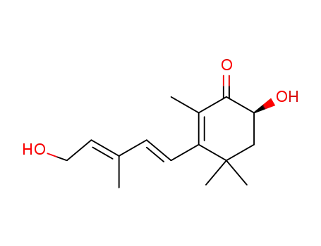(6S)-6-Hydroxy-3-[(1E,3E)-5-hydroxy-3-methylpenta-1,3-dienyl]-2,4,4-trimethylcyclohex-2-enone