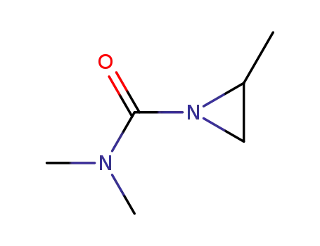 Molecular Structure of 137514-20-6 (1-Aziridinecarboxamide,N,N,2-trimethyl-(9CI))