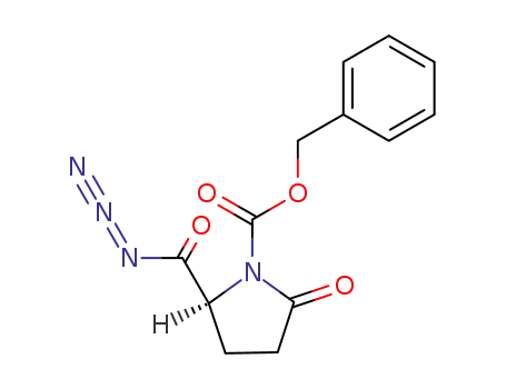 (S)-2-Azidocarbonyl-5-oxo-pyrrolidine-1-carboxylic acid benzyl ester